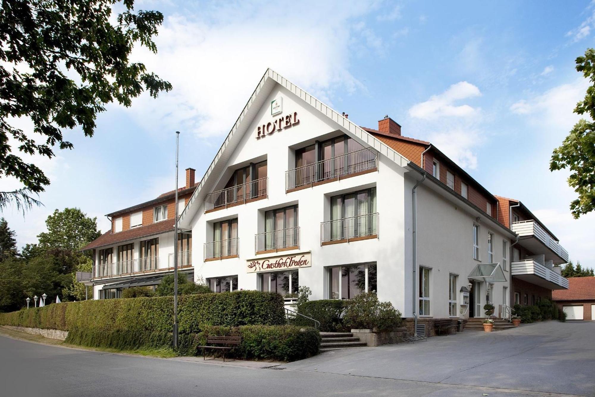 Landidyll Hotel Zum Freden Bad Iburg Exterior foto
